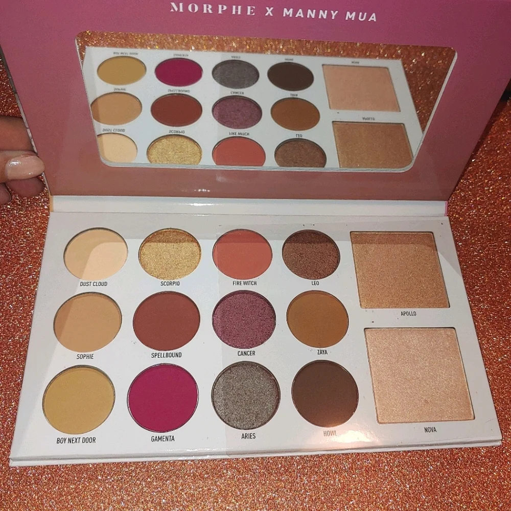 morphe X Manny Mau Glam - Eyeshadow Palette